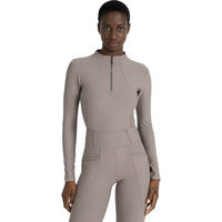 Produktbild von Maximilian Equestrian Base Layer Damen Long Sleeve Funktionsshirt Taupe Größe M