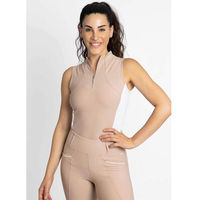 Produktbild von Maximilian Equestrian Base Layer Damen Sleeveless Funktionsshirt Beige Größe L