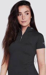 Maximilian Equestrian Base Layer Funktionsshirt Damen Kurzarm Grau M – Bild 1 von 1