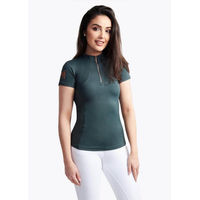 Produktbild von Maximilian Equestrian Base Layer Funktionsshirt Damen Kurzarm Grün Größe S