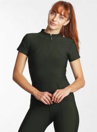 Maximilian Equestrian Base Layer Funktionsshirt Damen Kurzarm Hunter Green XL – Bild 1 von 1