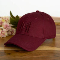 Produktbild von Maximilian Equestrian Baseballcap aus Baumwolle für Unisex in Bordeaux Rot