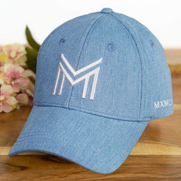Maximilian Equestrian Baseballcap Denim Unisex in Schwarz Gold oder Blau – Bild 1 von 1