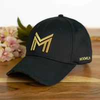 Produktbild von Maximilian Equestrian Baseballcap Unisex Schwarz Gold Einheitsgröße