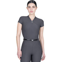 Produktbild von Maximilian Equestrian Baselayer Damen Kurzarm Halo Funktionsshirt Grau XL