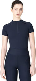 Maximilian Equestrian Baselayer Damen Kurzarm Origin Funktionsshirt Atlantic Größe L – Bild 1 von 1