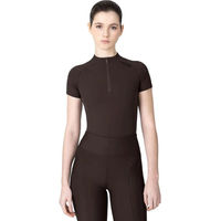 Produktbild von Maximilian Equestrian Baselayer Damen Kurzarm Origin Funktionsshirt Chocolate S