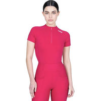 Produktbild von Maximilian Equestrian Baselayer Damen Kurzarm Origin Funktionsshirt Cranberry Größe S