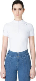 Maximilian Equestrian Baselayer Damen Kurzarm Origin Funktionsshirt White XL – Bild 1 von 1