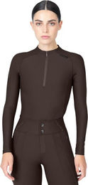 Maximilian Equestrian Baselayer Damen Langarm Origin Longsleeve Braun S – Bild 1 von 1
