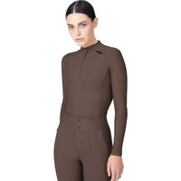 Produktbild von Maximilian Equestrian Baselayer Damen Langarm Origin Longsleeve Braun XS