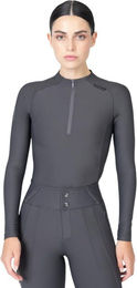 Maximilian Equestrian Baselayer Damen Langarm Origin Longsleeve Grau XS – Bild 1 von 1
