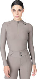 Maximilian Equestrian Baselayer Damen Langarm Origin Longsleeve Taupe Größe L – Bild 1 von 1