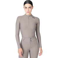 Produktbild von Maximilian Equestrian Baselayer Damen Langarm Origin Longsleeve Taupe Größe S