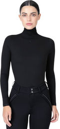 Maximilian Equestrian Baselayer Damen Thermal Langarmshirt Schwarz Größe L – Bild 1 von 1
