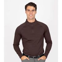 Produktbild von Maximilian Equestrian Baselayer Herren Langarm Funktionsshirt Braun Größe L