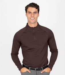 Maximilian Equestrian Baselayer Herren Langarm Funktionsshirt Braun XXS – Bild 1 von 1