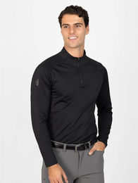 Maximilian Equestrian Baselayer Herren Langarm Funktionsshirt Schwarz XXS – Bild 1 von 1