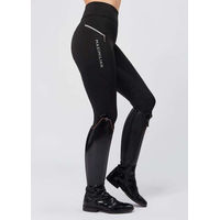 Produktbild von Maximilian Equestrian Charm Riding Leggings Schwarz XS aus technischem Gewebe für ganzjähriges Reiten