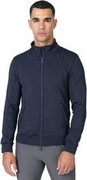 Maximilian Equestrian Craft Jacket Herren Sweatjacke aus Fleece in Marine Blau Grösse S – Bild 1 von 1