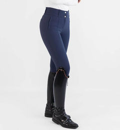 Maximilian Equestrian Damen Reithose Honour mit Knee-Grip in Navy Größe M – Bild 1 von 1