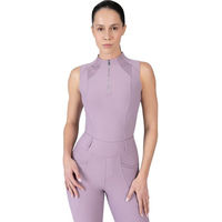 Produktbild von Maximilian Equestrian Damen Sleeveless Frame Funktionsshirt Mesh Lila XL