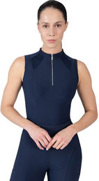 Maximilian Equestrian Damen Sleeveless Frame Funktionsshirt mit Mesh Navy M – Bild 1 von 1