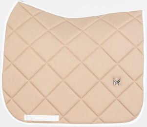 Maximilian Equestrian Dressurschabracke Crew Beige Mesh Cob – Bild 1 von 1