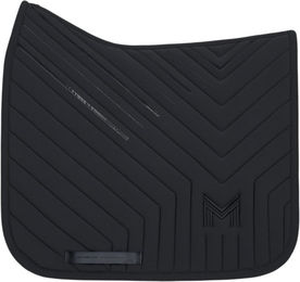 Maximilian Equestrian Dressurschabracke Delta Schwarz Cob – Bild 1 von 1