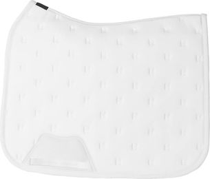Maximilian Equestrian Dressurschabracke Stamp Saddle Pad Weiß Full – Bild 1 von 1