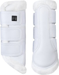 Maximilian Equestrian Drift Brushing Boots Gamaschen aus Neopren Weiß XL – Bild 1 von 1