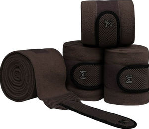 Maximilian Equestrian Ego Bandagen aus Fleece in Braun One Size – Bild 1 von 1