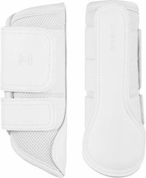 Maximilian Equestrian Ego Brushing Boots Gamaschen Weiß Meshmaterial Größe M – Bild 1 von 1