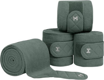 Maximilian Equestrian Fleecebandagen Crew 4er Set Ivy 3 m – Bild 1 von 1