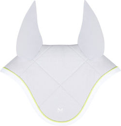 Maximilian Equestrian Fliegenhaube Crew Cob Glacier/Lime/Weiß/Grün aus Polyester – Bild 1 von 1