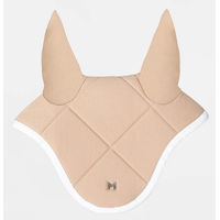 Produktbild von Maximilian Equestrian Fliegenhaube Crew für Pferde Beige Cob aus Polyester