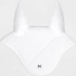 Maximilian Equestrian Fliegenhaube Crew für Pferde Weiß Cob aus Polyester – Bild 1 von 1