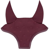 Produktbild von Maximilian Equestrian Fliegenhaube Stamp Ear Bonnet Bordeaux