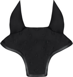 Maximilian Equestrian Fliegenhaube Stamp Ear Bonnet Schwarz Full – Bild 1 von 1