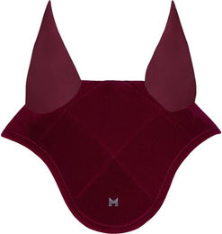 Maximilian Equestrian Fliegenhaube Velvet Fliegenmütze Ruby in Rot/Bordeaux aus Polyester – Bild 1 von 1