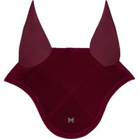 Produktbild von Maximilian Equestrian Fliegenhaube Velvet Fliegenmütze Ruby in Rot/Bordeaux aus Polyester