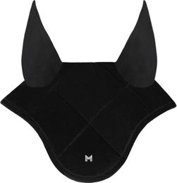 Maximilian Equestrian Fliegenhaube Velvet Fliegenmütze Schwarz Full – Bild 1 von 1