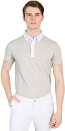 Maximilian Equestrian Focus Competition Reitshirt Herren Kurzarm Sand XS – Bild 1 von 1
