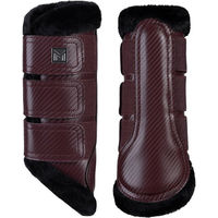 Produktbild von Maximilian Equestrian Gamaschen Drift Brushing Boots aus Neopren in Bordeaux XL