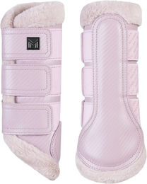 Maximilian Equestrian Gamaschen Drift Brushing Boots aus Neopren in Mauve Grösse S – Bild 1 von 1