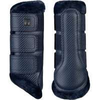 Produktbild von Maximilian Equestrian Gamaschen Drift Brushing Boots aus Neopren Navy Größe L