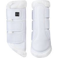 Produktbild von Maximilian Equestrian Gamaschen Drift Brushing Boots aus Neopren Weiß Größe S