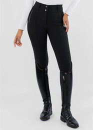 Maximilian Equestrian Honour Reithose Damen Full-Grip Schwarz M – Bild 1 von 1