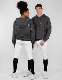 Maximilian Equestrian Hoodie Unisex Icon Oversized Kapuzenpullover Grau XXS – Bild 1 von 1