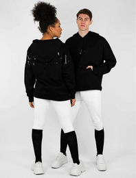 Maximilian Equestrian Hoodie Unisex Icon Oversized Kapuzenpullover Schwarz XL – Bild 1 von 1